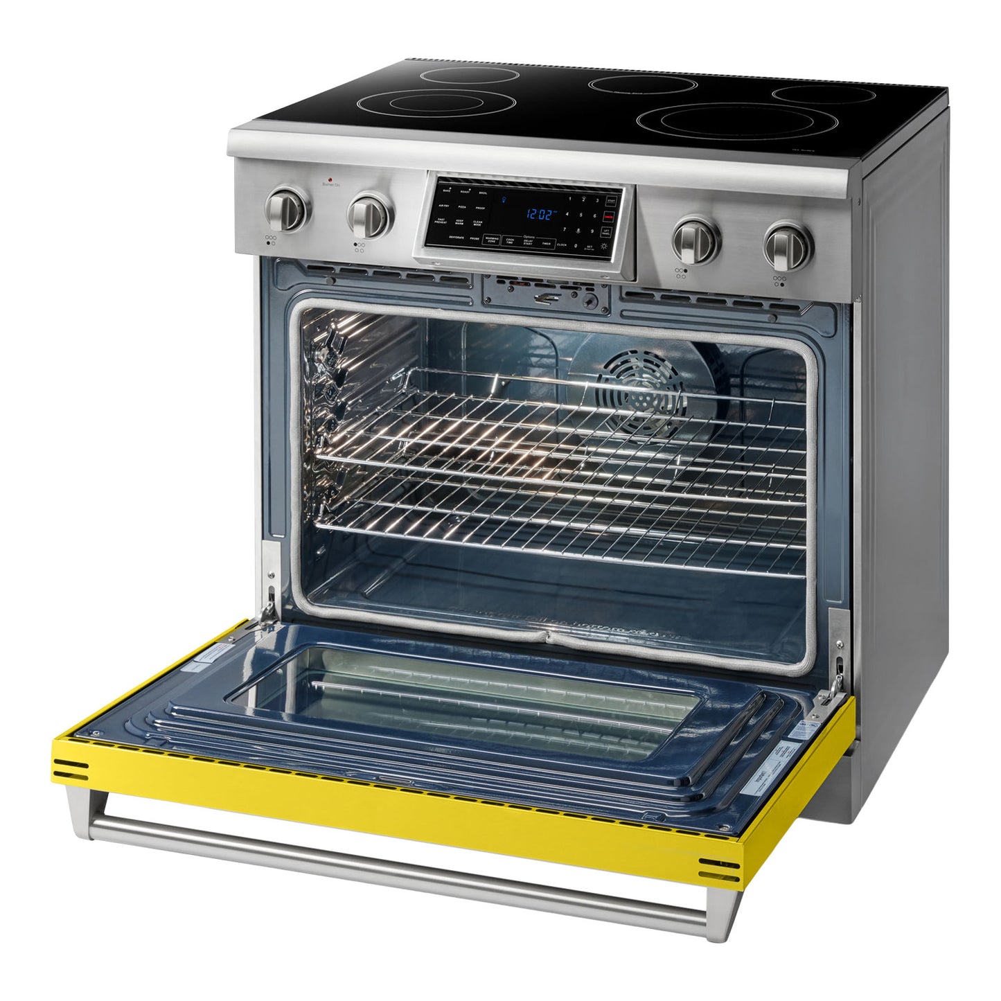 THOR Kitchen 36-Inch Tilt Panel Electric Range – Professional