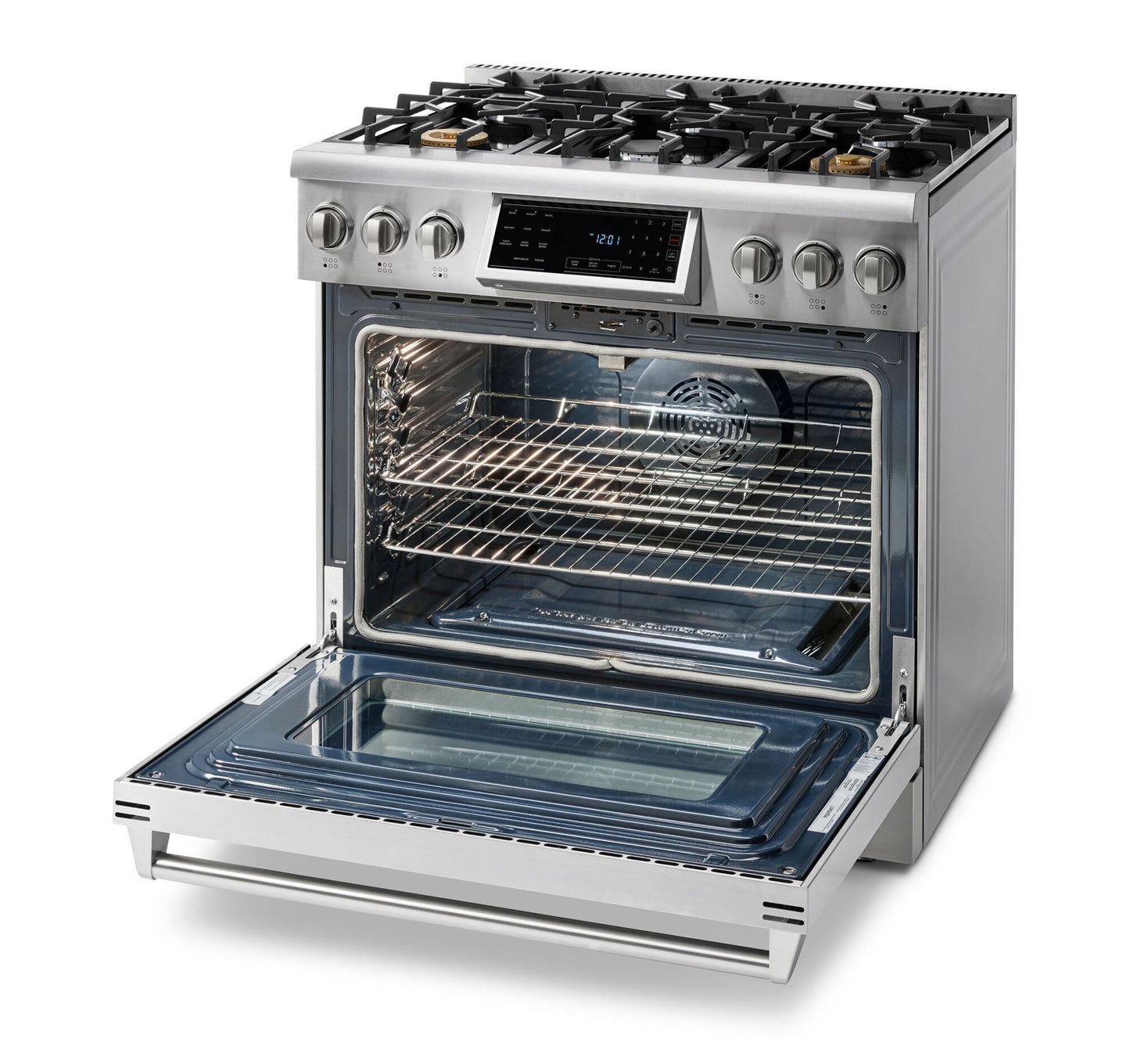 Thor Kitchen 36-Inch Tilt Panel Professional Liquid Propane Range