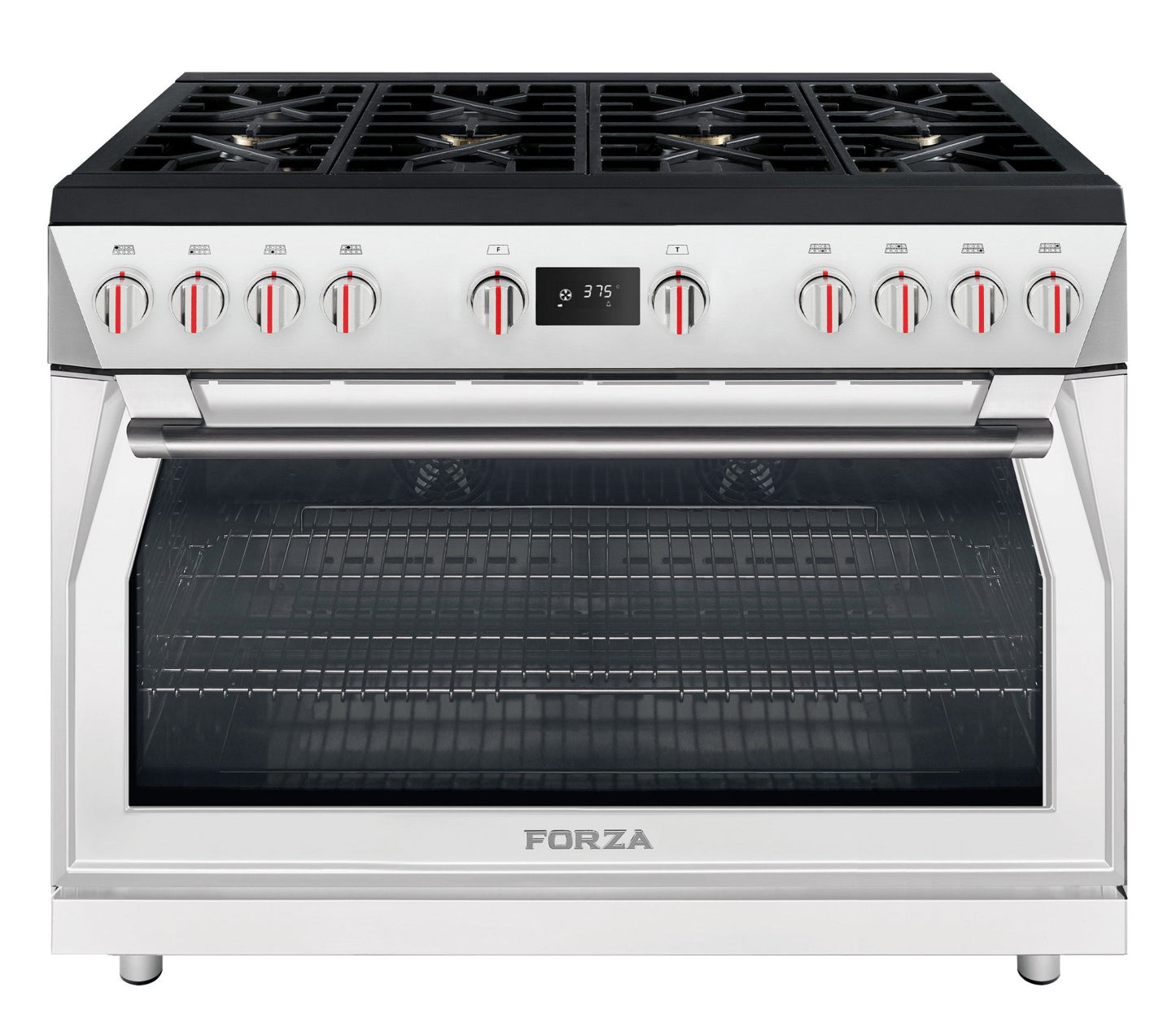 Forza 48-inch Professional Dual Fuel Range
