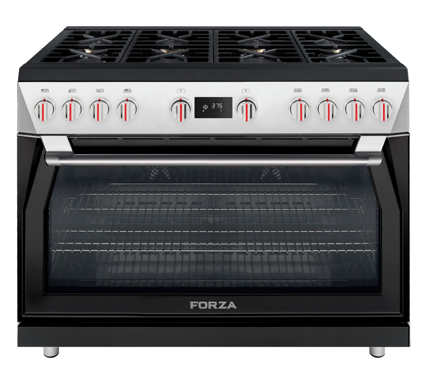 Forza 48-inch Professional Dual Fuel Range