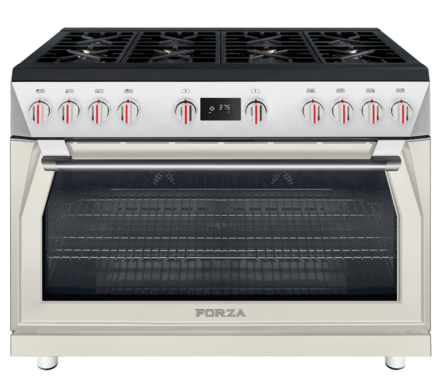Forza 48-inch Professional Dual Fuel Range