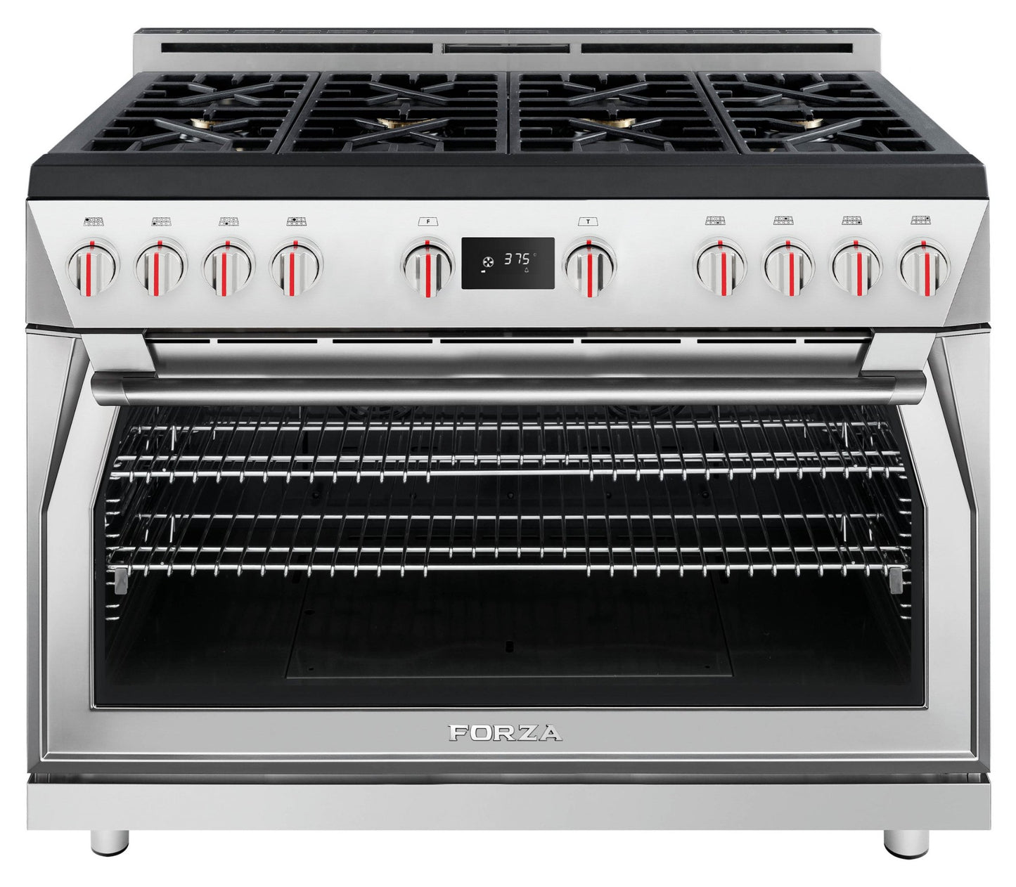 Forza 48-inch Professional Dual Fuel Range