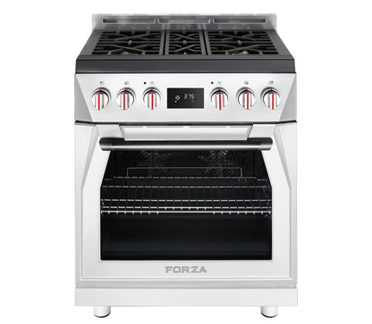 Forza 30-inch Professional Dual Fuel Range
