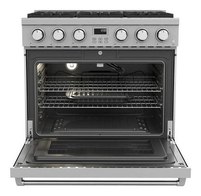 THOR Kitchen 36-Inch Gas Range - Contemporary Professional - ARG36