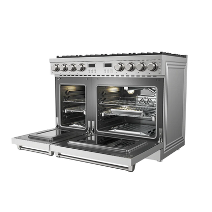 THOR Kitchen 48-Inch Gas Range – Contemporary Professional – ARG48