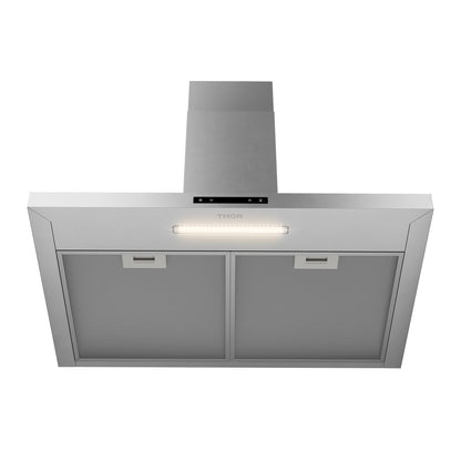 30 Inch Contemporary Wall Mount Pyramid Shape Range Hood