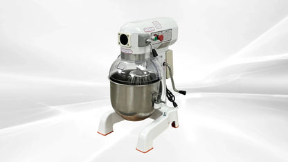 BakeMax BMPME20 Floor Model Economy 20 Quart 3 Speed Planetary Mixer
