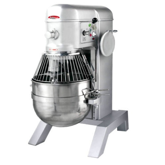 BakeMax BMPM120 Commercial Floor Model Heavy Duty Electric 120 Quart 4 Speed Planetary Mixer