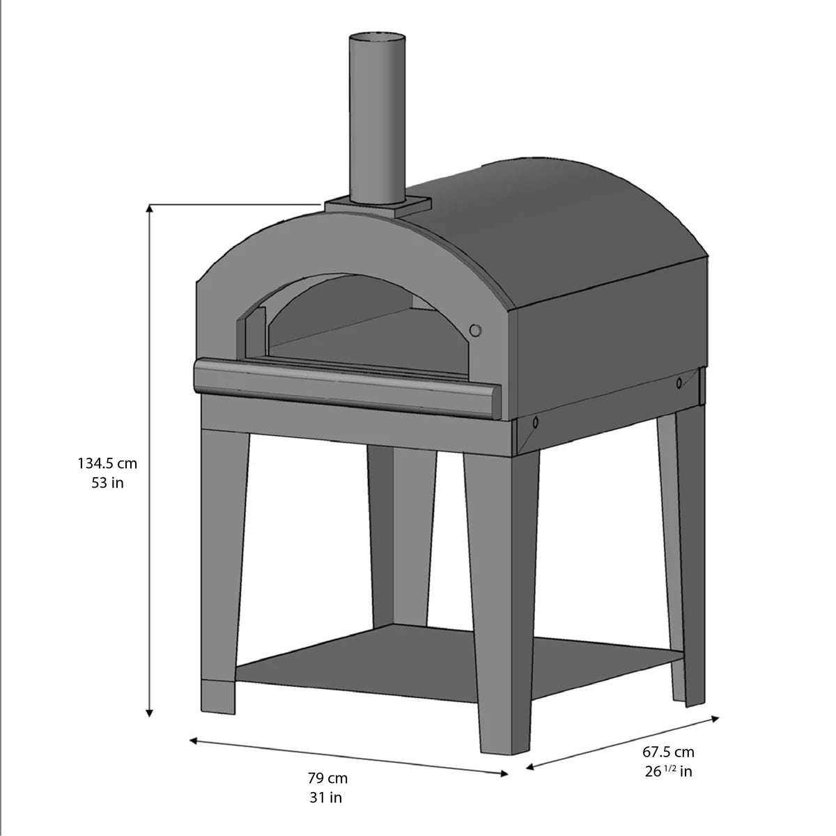 Malagutti Casa II Outdoor Pizza Oven