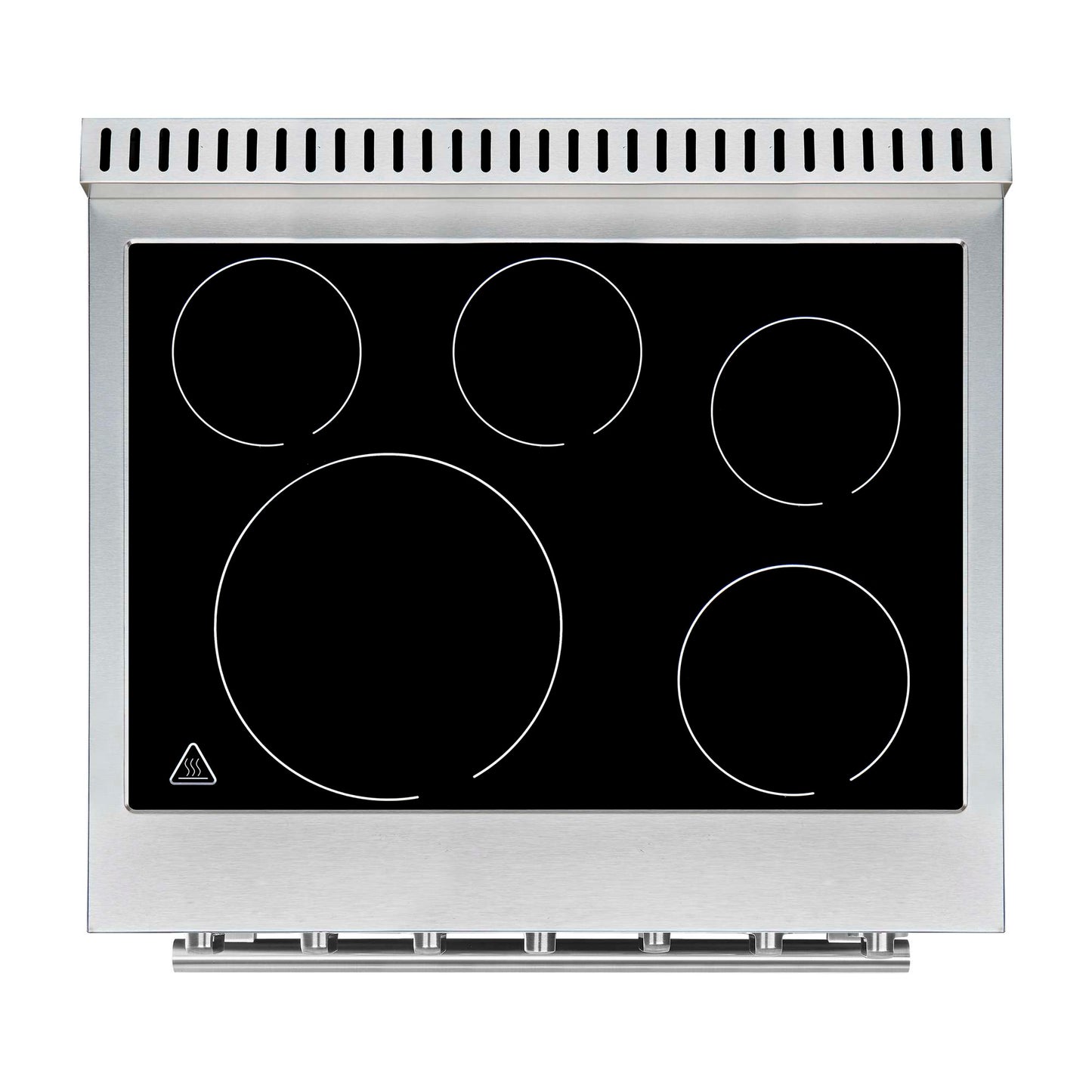 Forno Paolo 30" Freestanding Electric Range in Stainless-Steel, 4.38 cu.ft. True Convection Oven