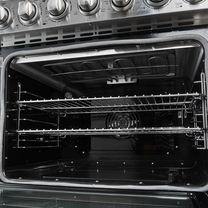 Forno Paolo 30" Freestanding Electric Range in Stainless-Steel, 4.38 cu.ft. True Convection Oven