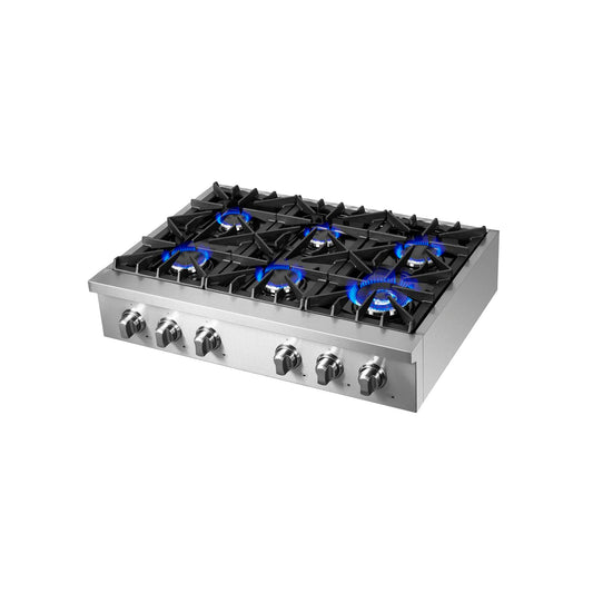 Forno Cossato Alta Qualita 36" Pro-Style Gas Rangetop