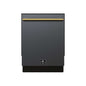 Romano Espresso 24" Built-In Black Dishwasher
