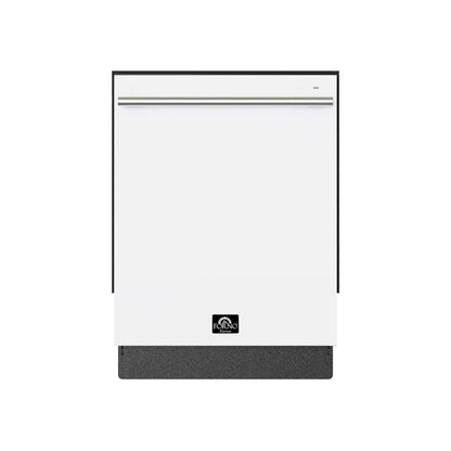 Romano Espresso 24" Built-In White Dishwasher