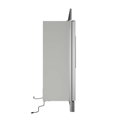 Forno Maderno 2-28 " Wide Units with Decorative Trim - 84" High Convertible Refrigerator/Freezer, 27.2 cu.ft