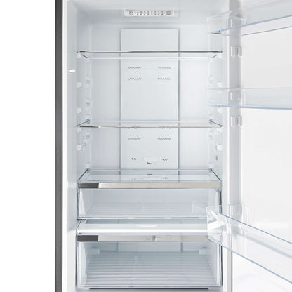 Forno Guardia 23.4" Bottom Freezer Refrigerator Right Swing, 10.8 cu.ft