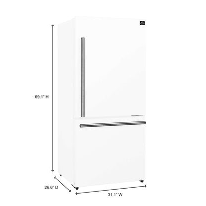 Forno Milano Espresso 31" White 17.2 cu. ft