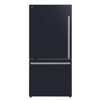 Forno Milano Espresso 31" Black with Ice Maker