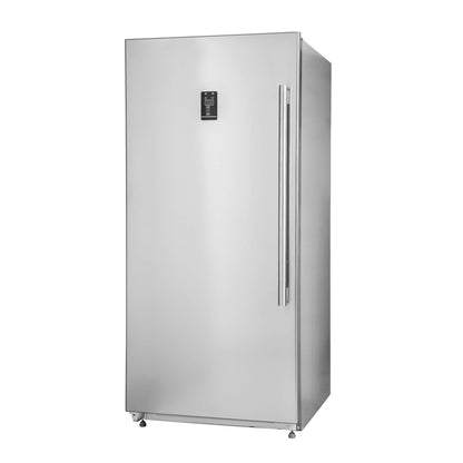 Forno Rizzuto 2-Piece 56-Inch Convertible Refrigerator/Freezer Set, 27.6 cu.ft. with Decorative Grill - 60-Inch Wide