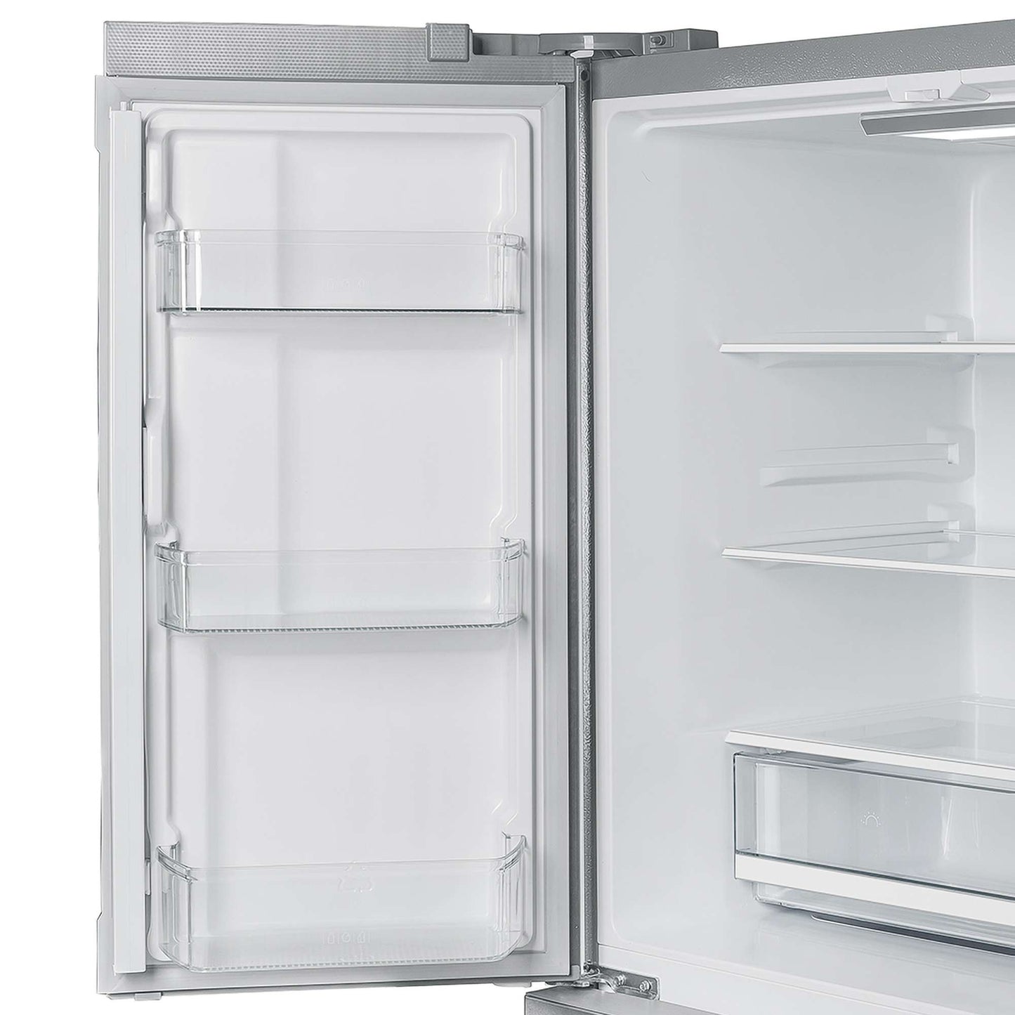 Forno Moena 36" French Door 19.2 cu. ft Stainless Steel Refrigerator, with Decorative Grill - 40"es Wide