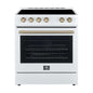 Forno Leonardo Espresso 30" Electric Range White