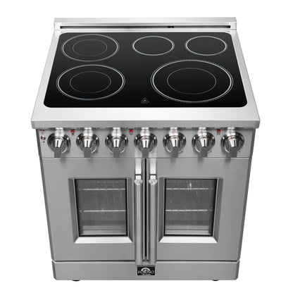 Forno Massimo 30" Freestanding French Door Electric Range