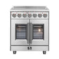 Forno Massimo 30" Freestanding French Door Electric Range