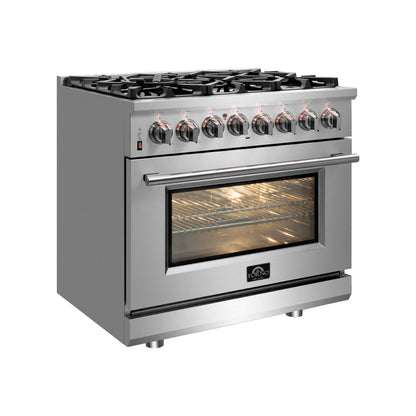 Forno Massimo 30" Freestanding Dual Fuel Range
