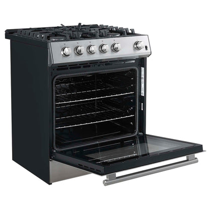 Forno Leonardo 30" Stainless Steel Gas Range