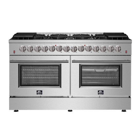 Forno Galiano 60" Freestanding Dual Fuel Range