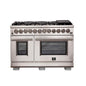 Forno Capriasca 48" Freestanding Dual Fuel Range
