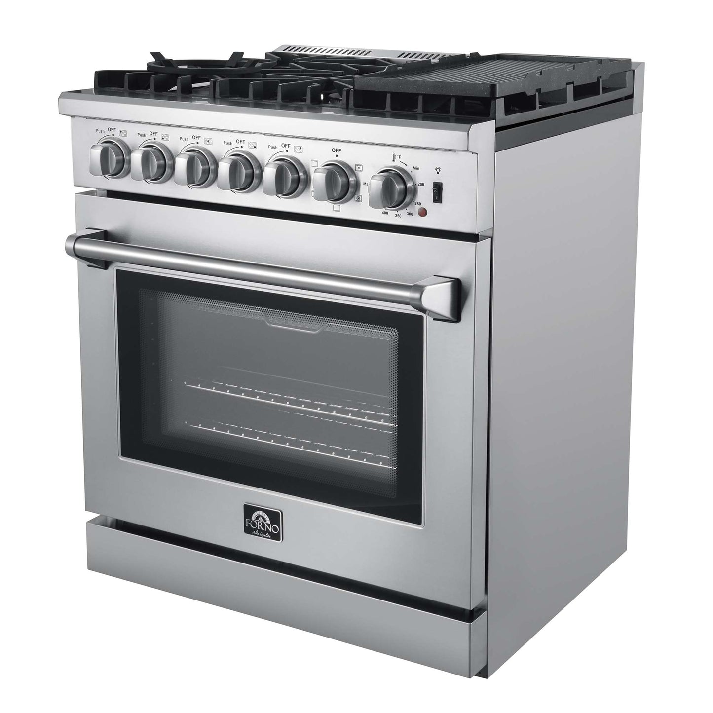 Forno Lazio 30" Freestanding Dual Fuel Range