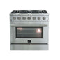 Forno Galiano 36" Freestanding Gas Range