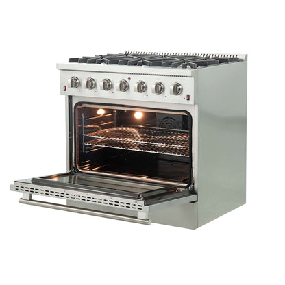 Forno Galiano 36" Freestanding Gas Range