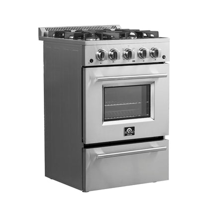 Forno Breno 24" Freestanding Gas Range