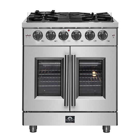 Forno Massimo 30" French Door Gas Range