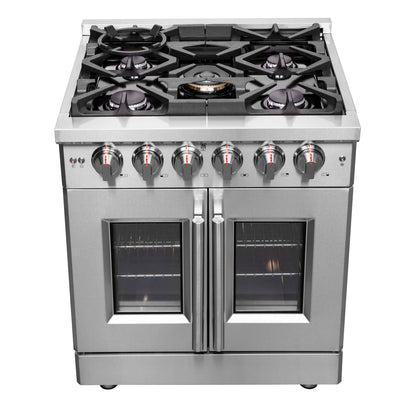 Forno Massimo 30" French Door Gas Range
