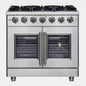 Forno Massimo 36" Freestanding French Door Gas Range