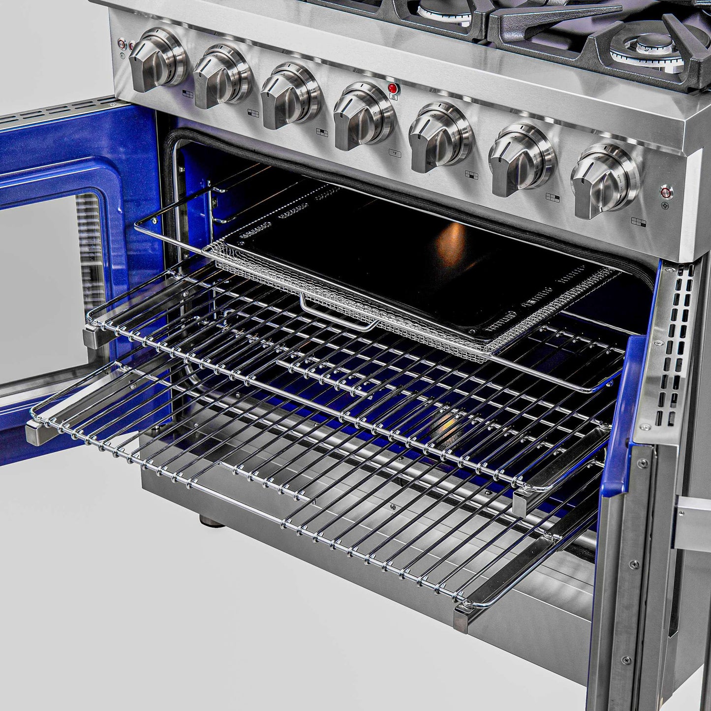 Forno Massimo 36" Freestanding French Door Gas Range