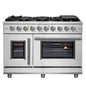 Forno Massimo 48" Freestanding French Door Gas Range