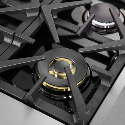 Forno Massimo 48" Freestanding French Door Gas Range