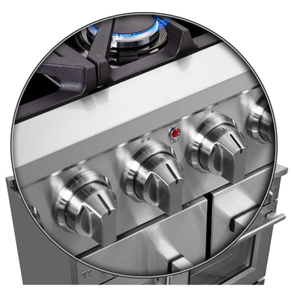 Forno Massimo 48" Freestanding French Door Gas Range