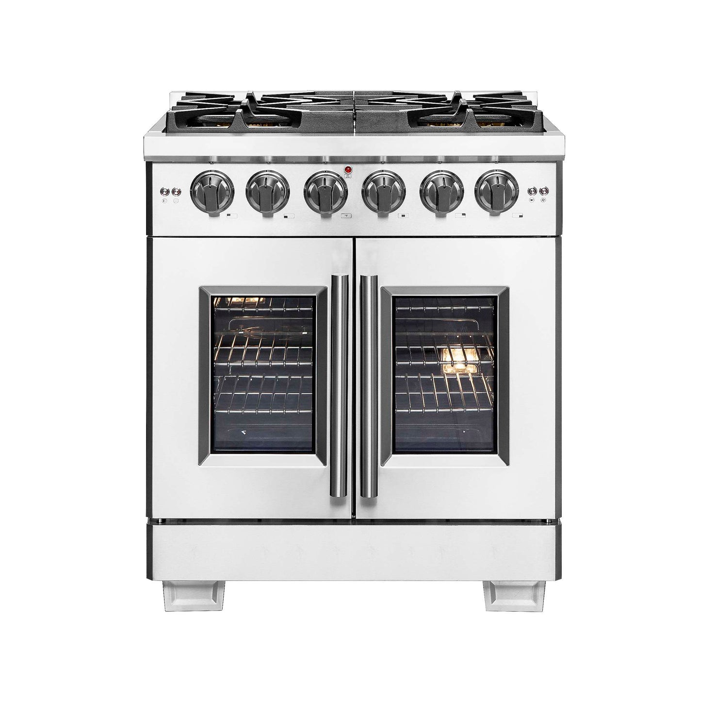 Forno Capriasca 30" Freestanding French Door Gas Range