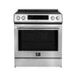 Forno Donatello Espresso 30-Inch Slide-In Induction Range Stainless-Steel