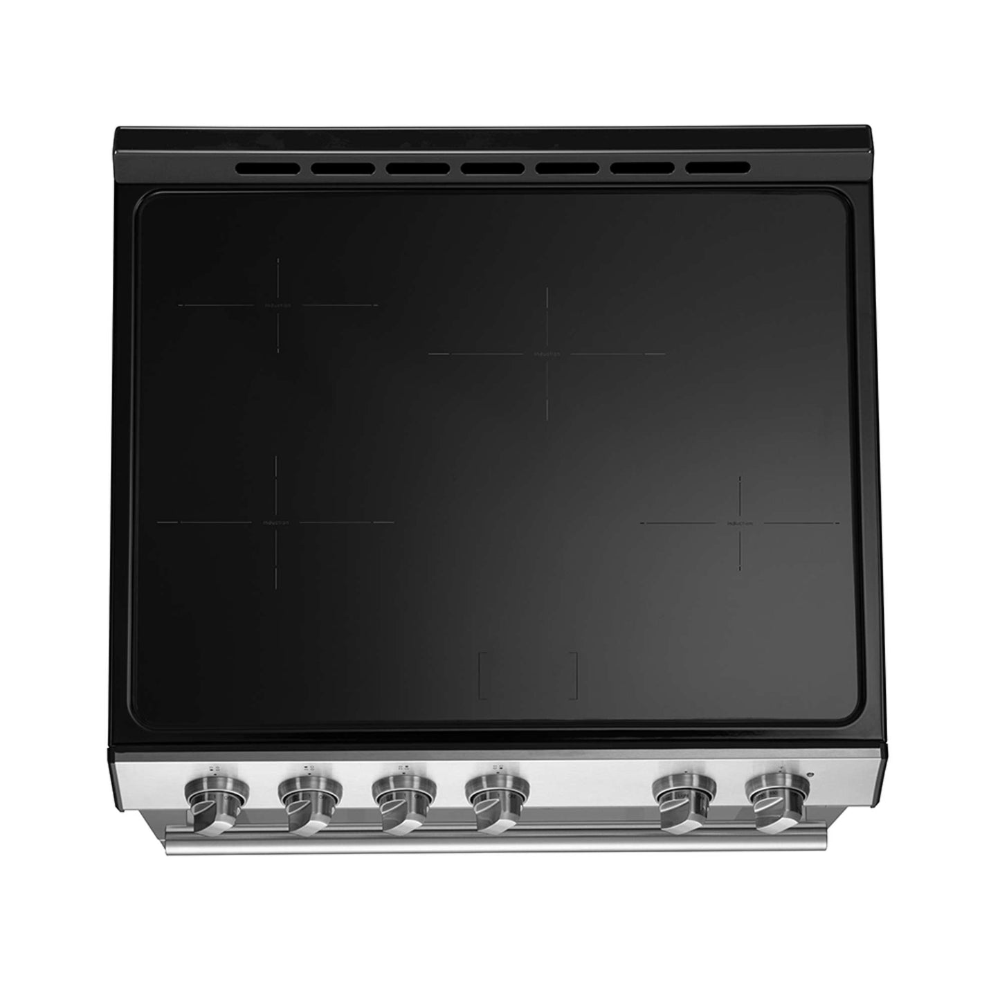 Forno Leonardo Espresso 30-Inch Slide-In Induction Range Stainless-Steel