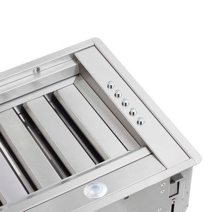 Forno Frassanito 48" Recessed Range Hood with Baffle Filters