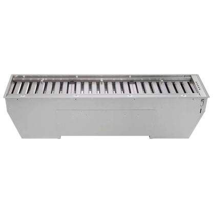 Forno Frassanito 48" Recessed Range Hood with Baffle Filters