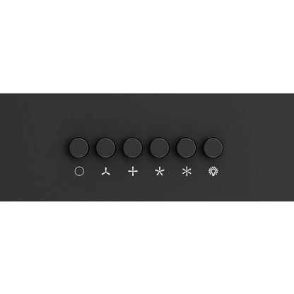 Forno Bari Espresso 30" Under Cabinet Range Hood in Black
