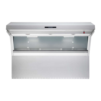 Forno Savona 60" Wall Mount Range Hood with Hybrid Filters & Back Splash