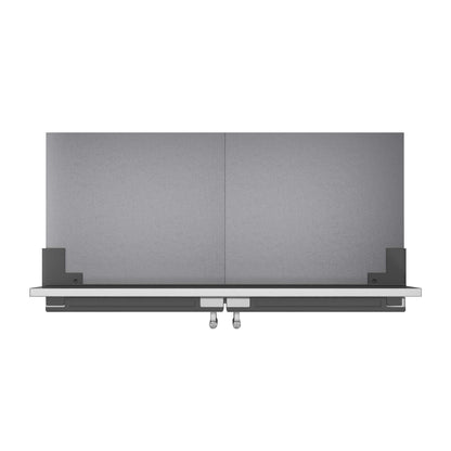 Forno Rizzuto 2-Piece 56-Inch Convertible Refrigerator/Freezer Set, 27.6 cu.ft. with Decorative Grill - 60-Inch Wide